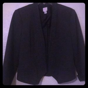 Jacket grey, mid waist